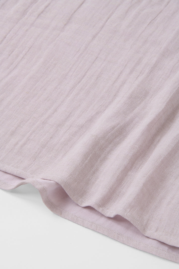 French sleeve shirt cotton linen generation 