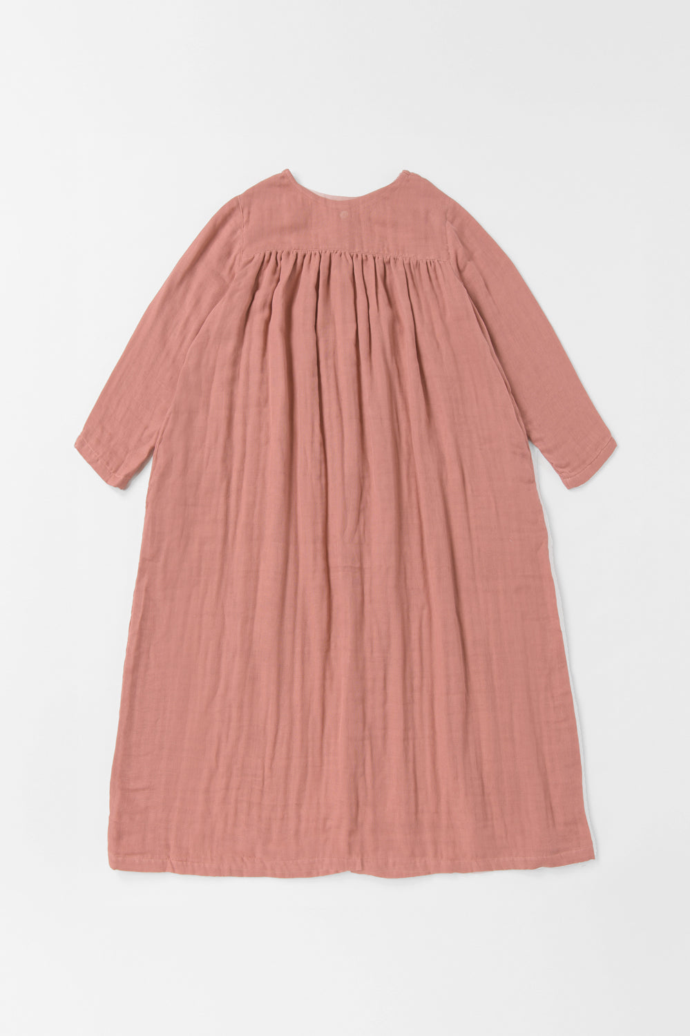 ３wayワンピース<br>綿ワッシャー　ピンク