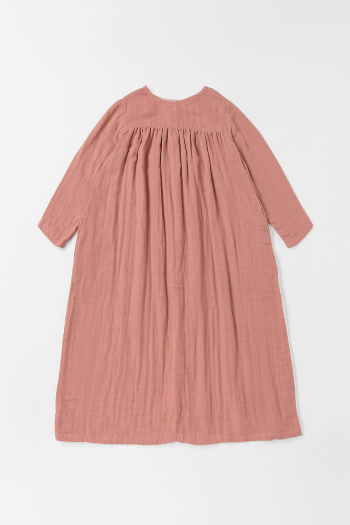 ３wayワンピース<br>綿ワッシャー　ピンク