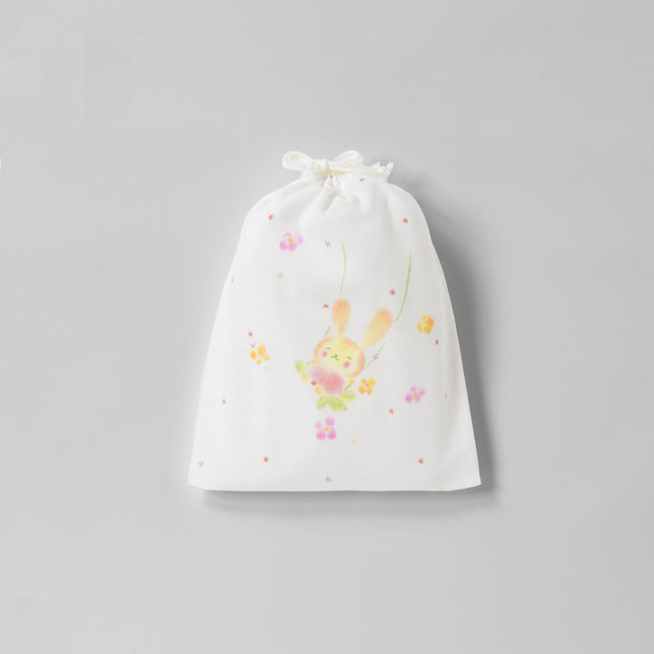 bag hand drawn rabbit swing 