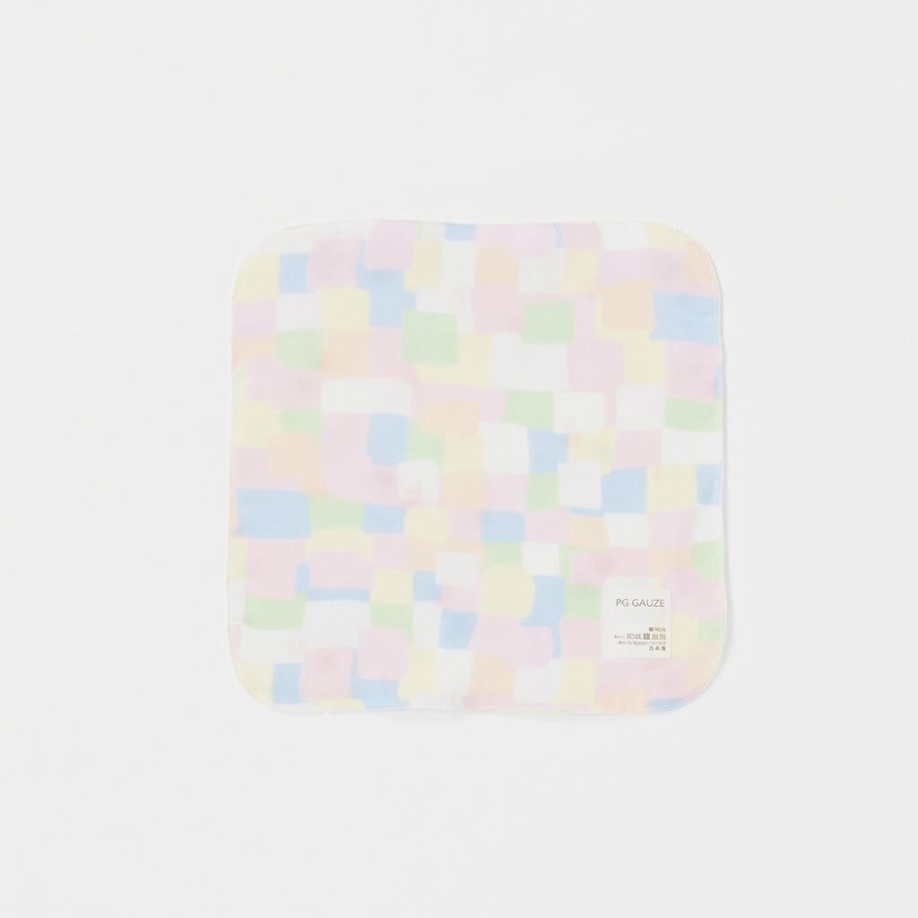 Gauze handkerchief small flower 