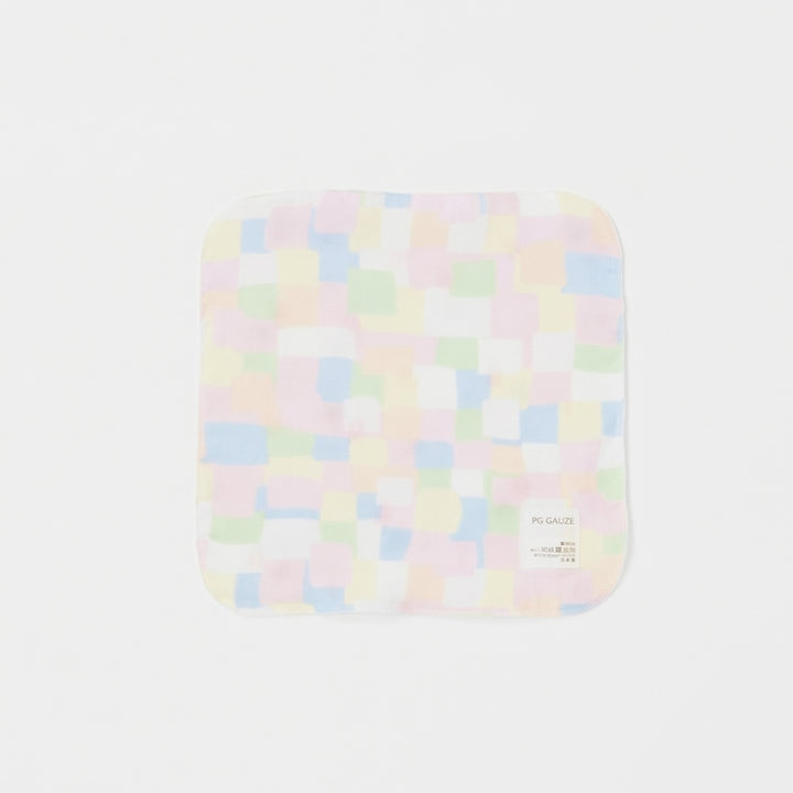 Gauze handkerchief small flower 
