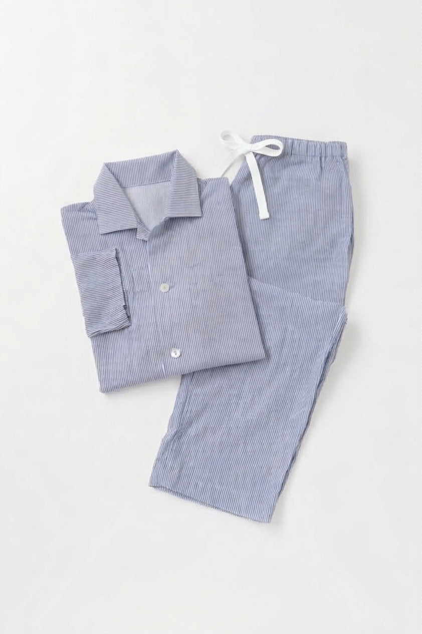 Gauze pajamas mens<br> green