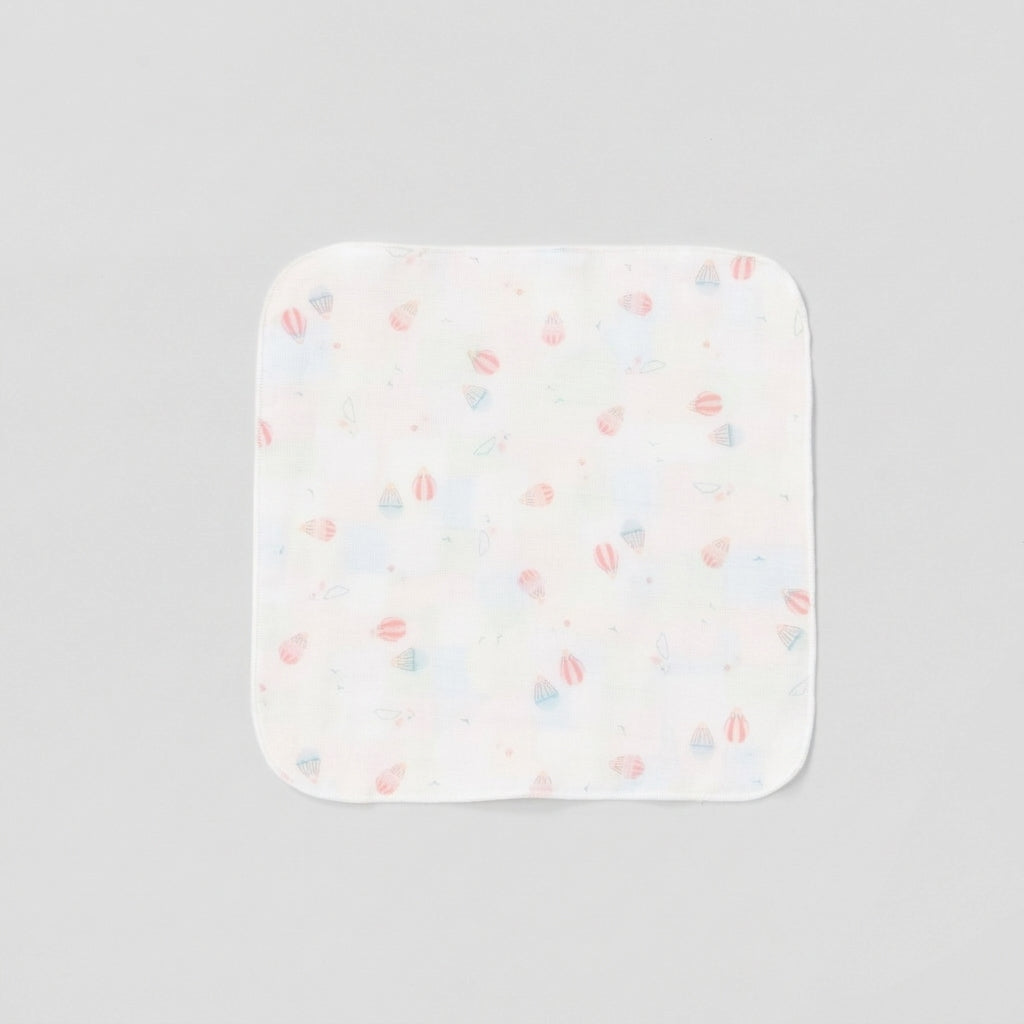 Gauze handkerchief small flower 