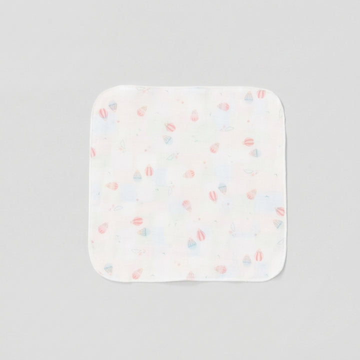 Gauze handkerchief small flower 