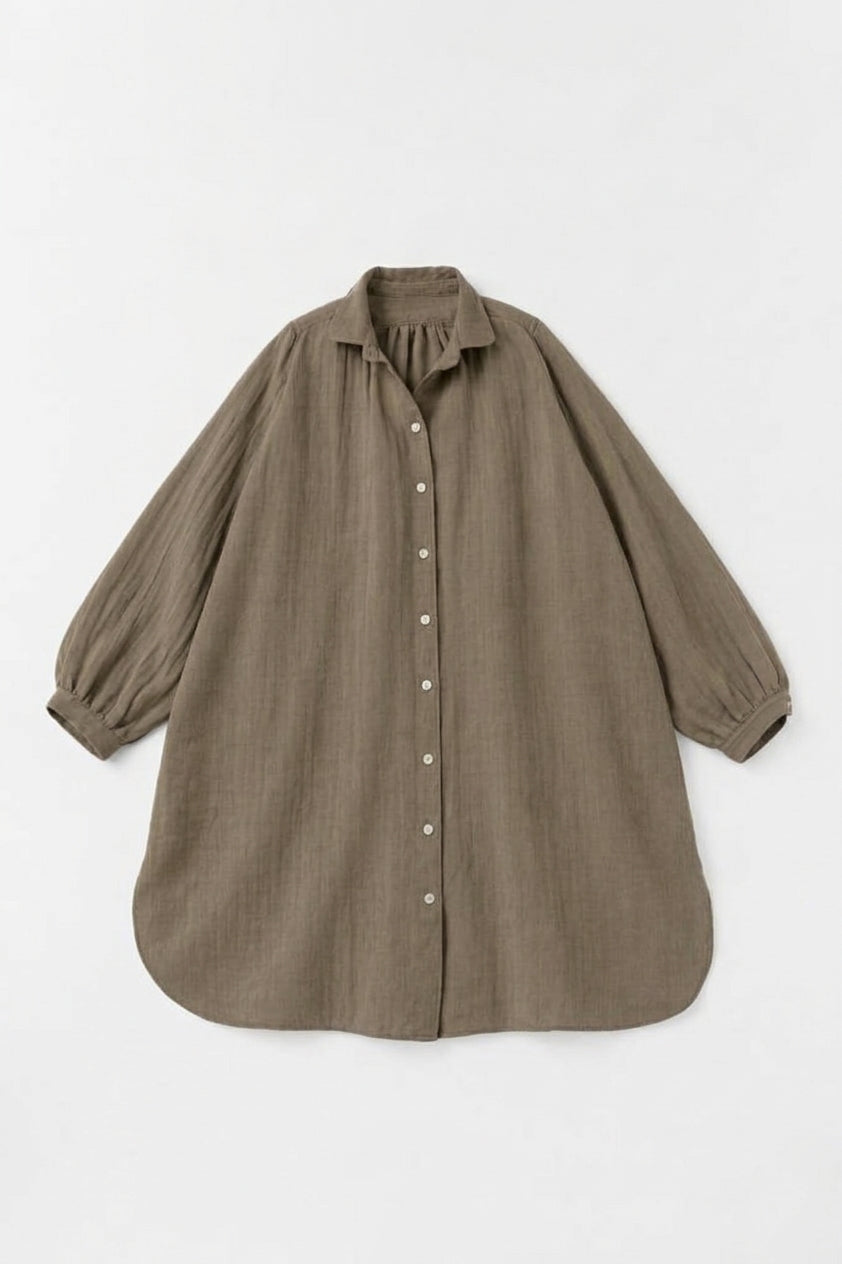 Long blouse cotton linen off 