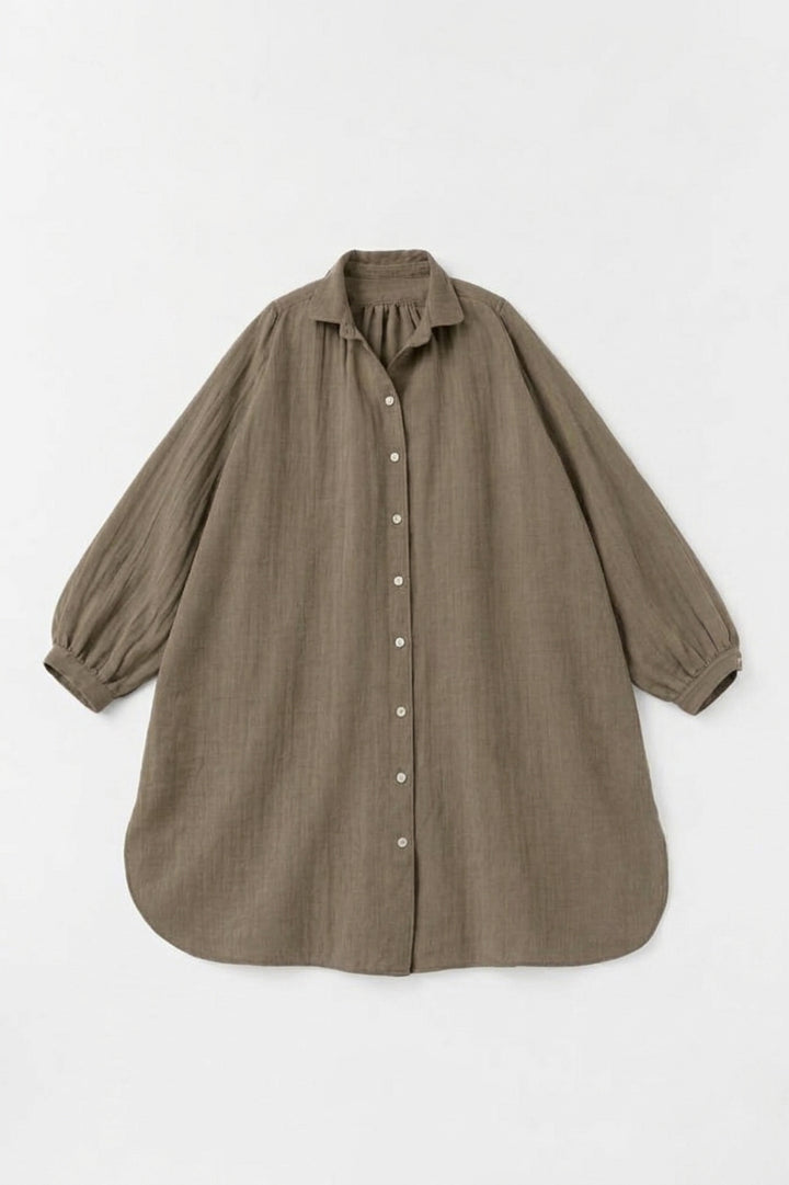 Long blouse cotton linen off 