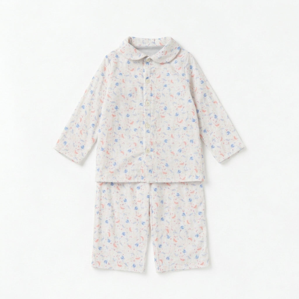 pajamas pink dots<br> 110-140cm 