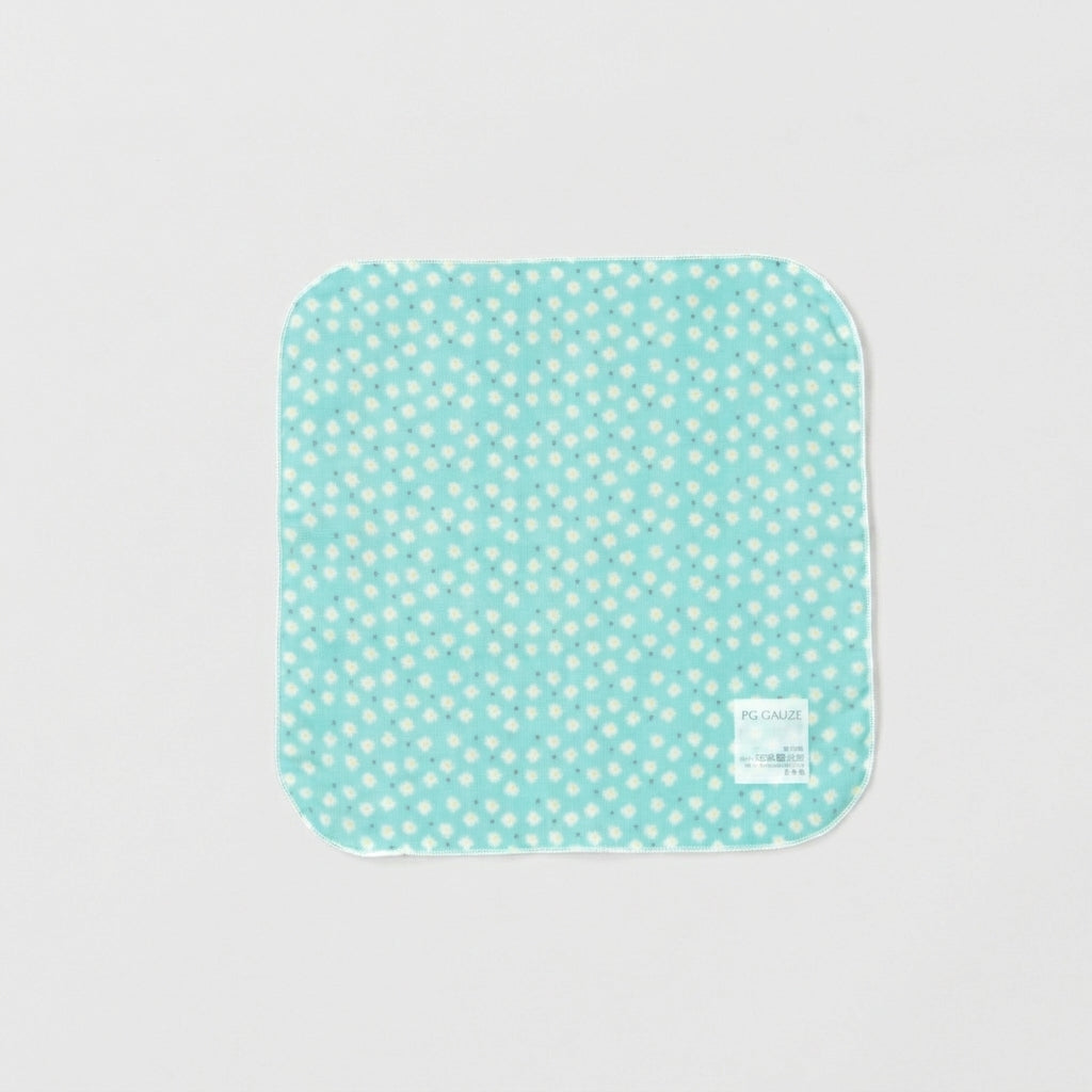 Gauze handkerchief small flower 