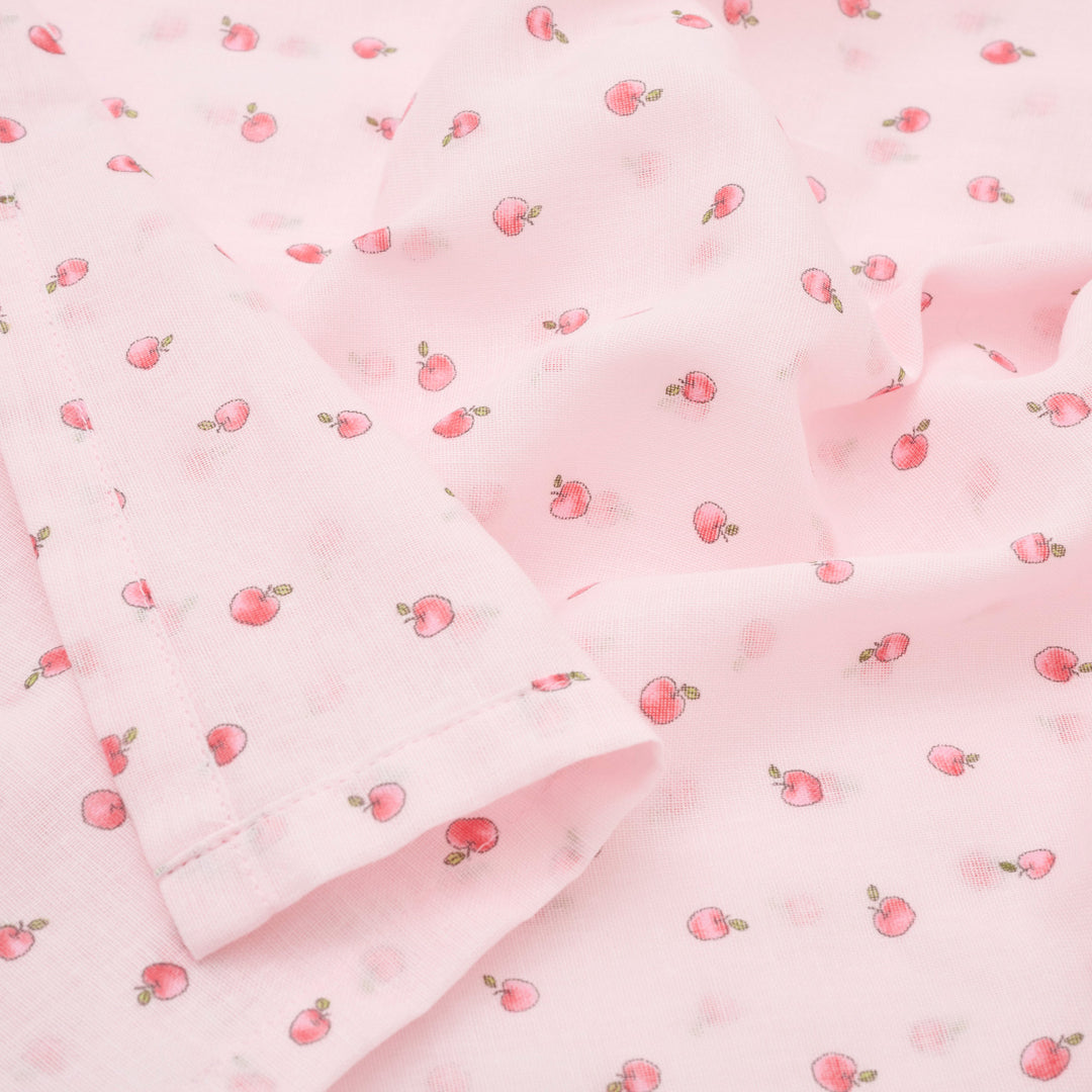 ガーゼ薄手ブランケット &てぬぐい<br>りんご