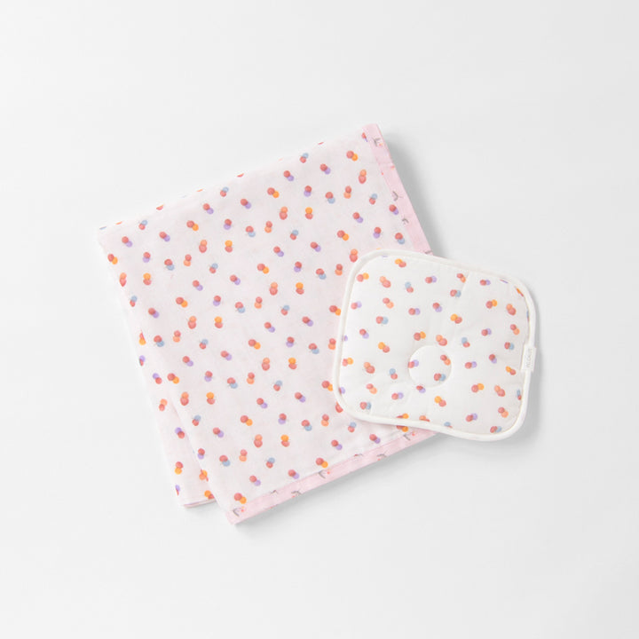 限定ベビーギフトセット<br>ブランケットL＆ベビー枕　箱代込