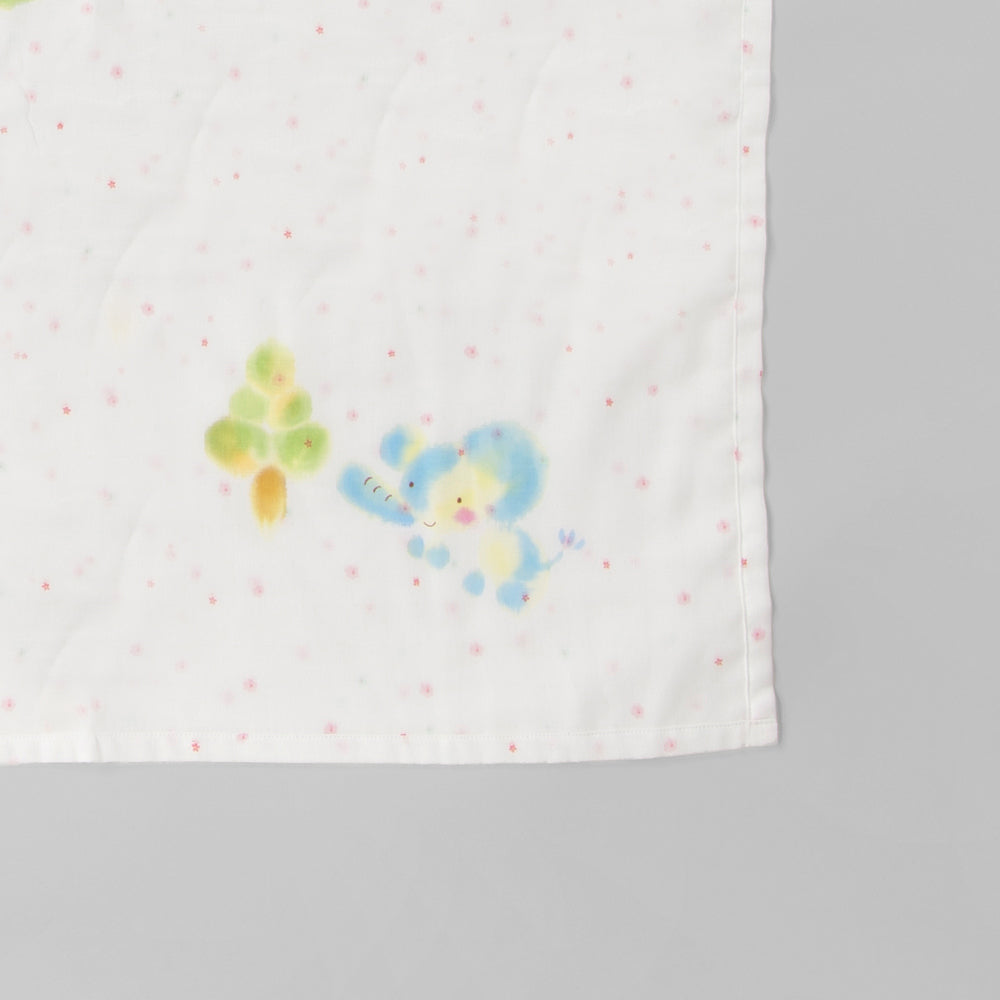 blanket hand drawn jungle 
