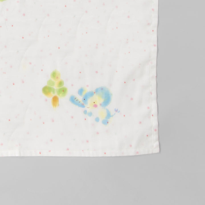 blanket hand drawn jungle 