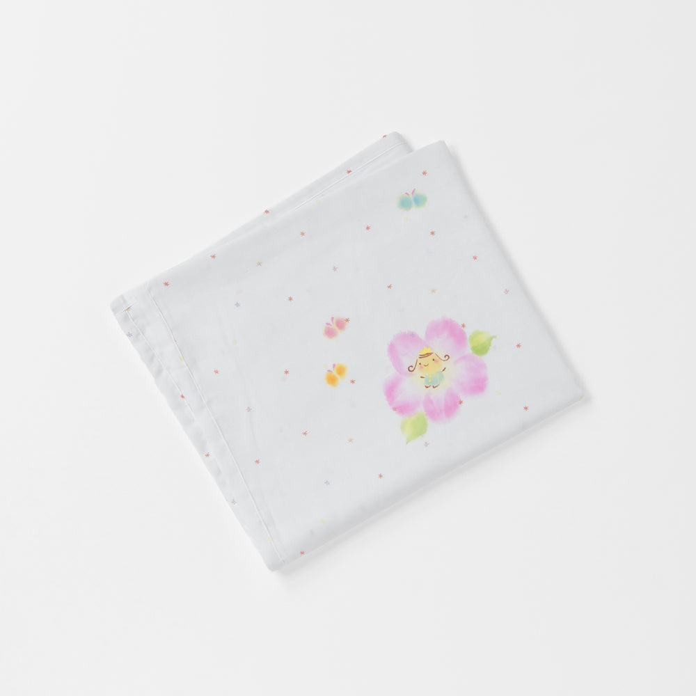 ガーゼブランケット＆ハンカチ<br>手描ひめ