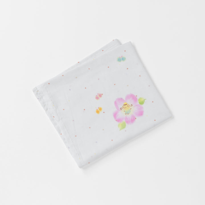 ガーゼブランケット＆ハンカチ<br>手描ひめ