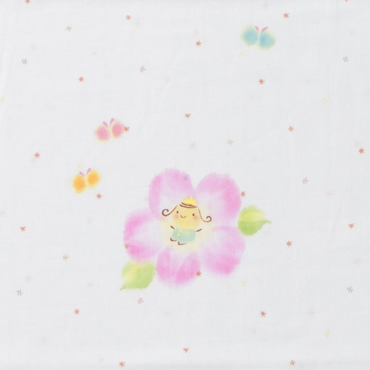 ガーゼブランケット＆ハンカチ<br>手描ひめ