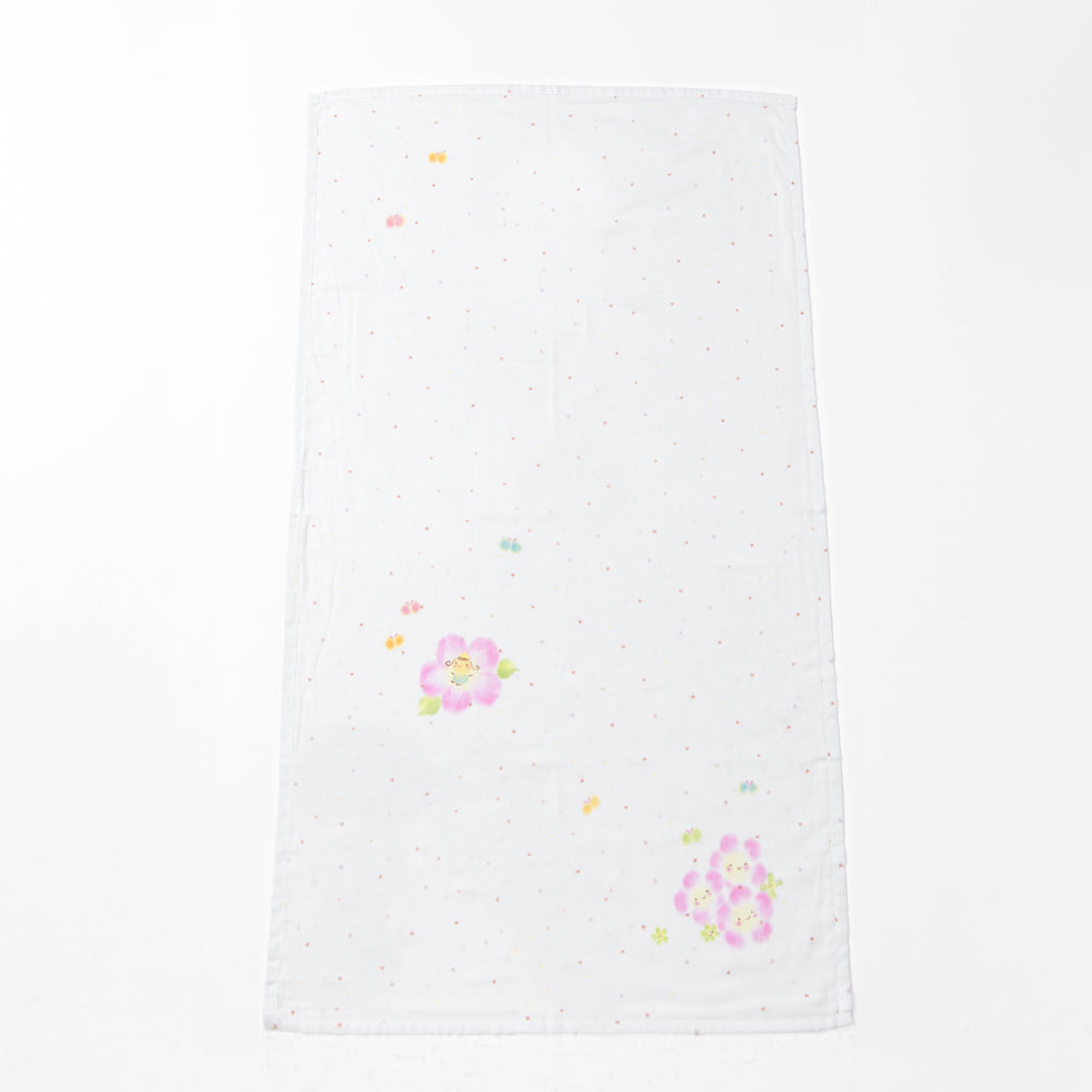 ガーゼブランケット＆ハンカチ<br>手描ひめ