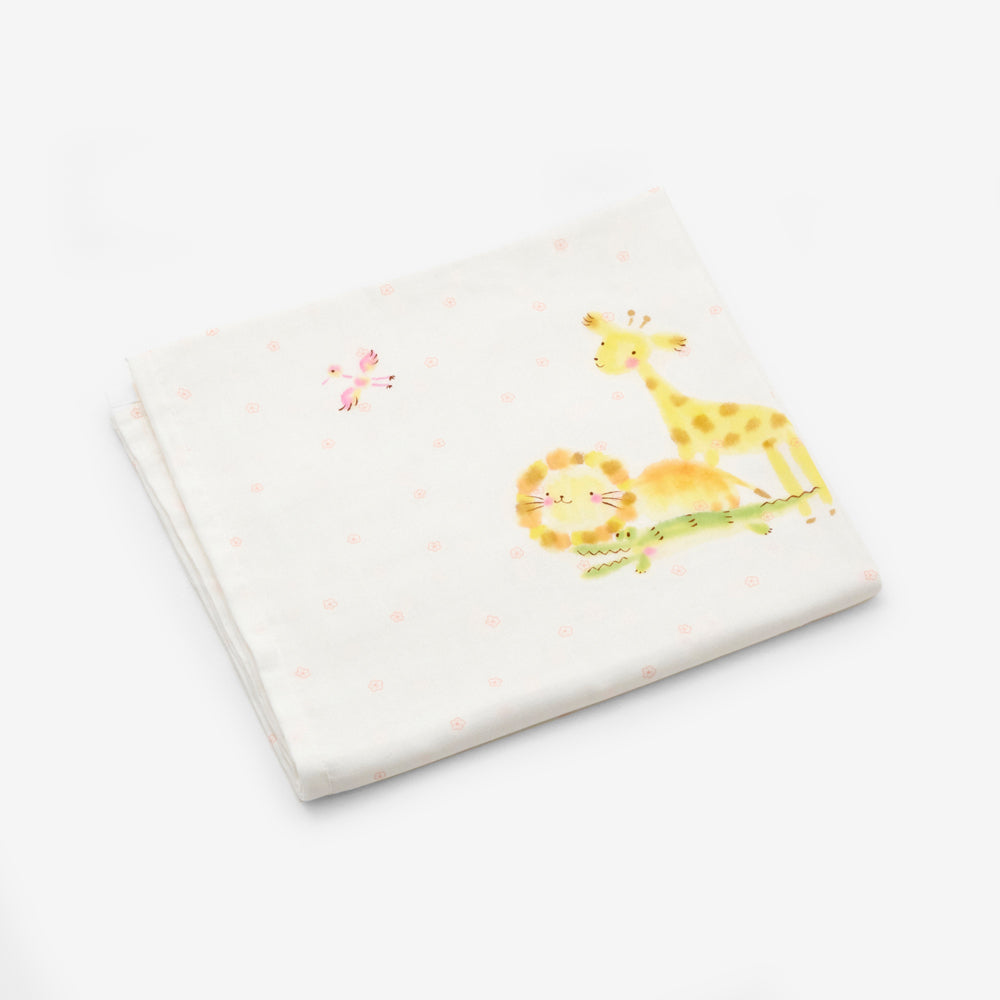 ガーゼブランケット<br>手描ジャングル