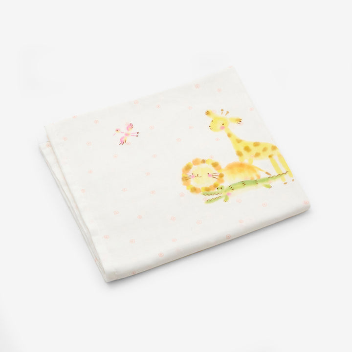 ガーゼブランケット<br>手描ジャングル