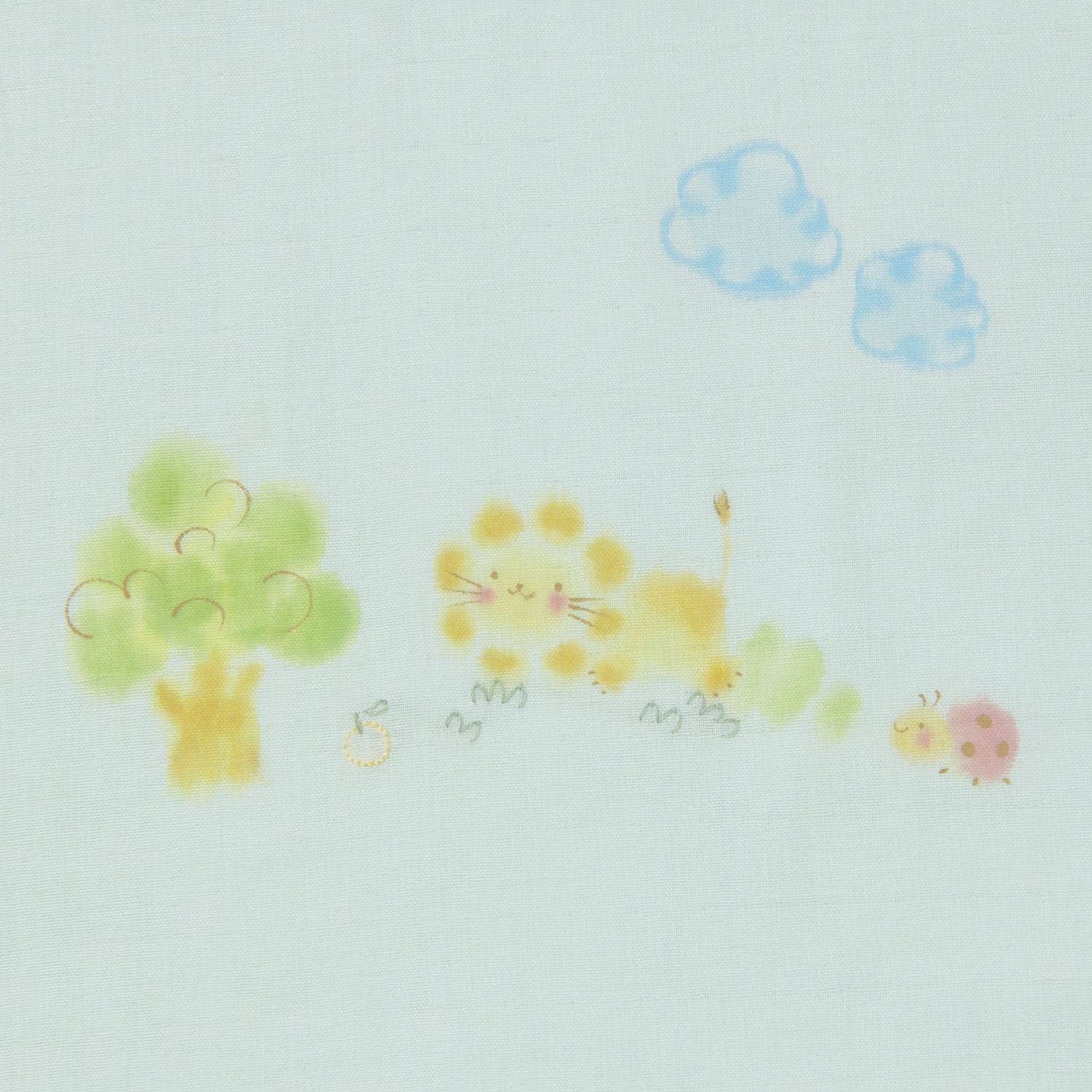 ガーゼブランケット 手描刺繍peace – PG GAUZE