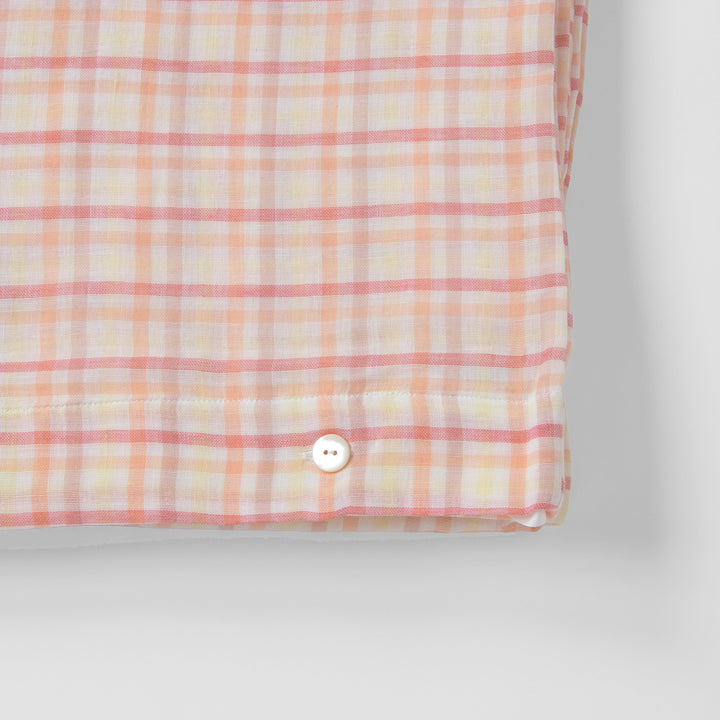 布団カバー＆枕カバー<br>ピンクチェック
