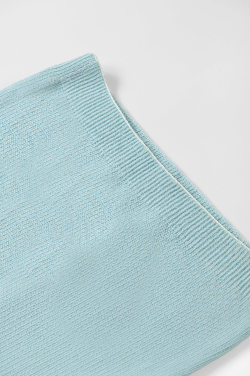 ニットパンツ<br>水色