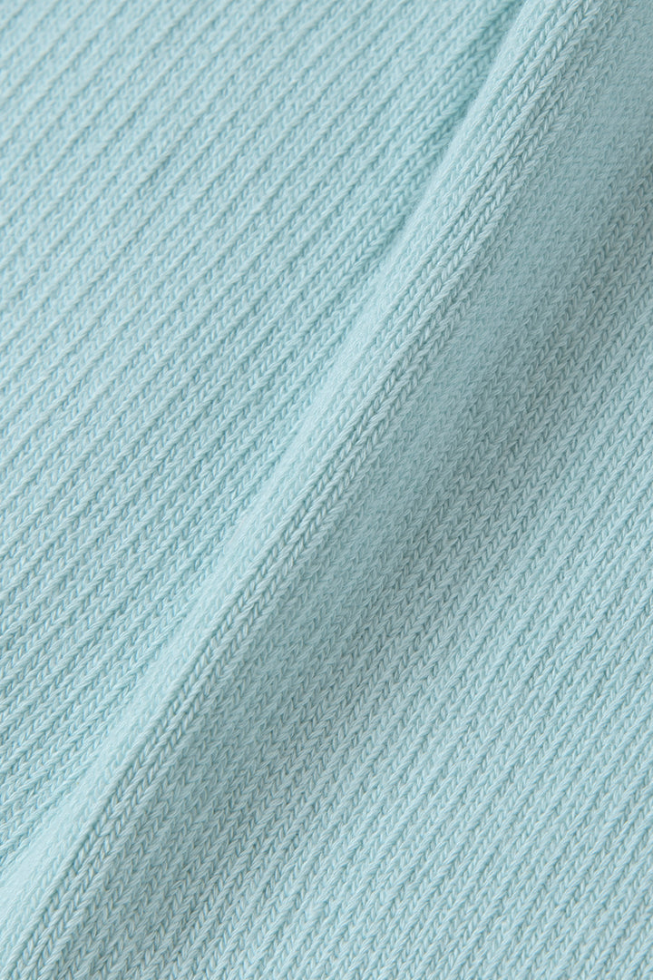 ニットパンツ<br>水色