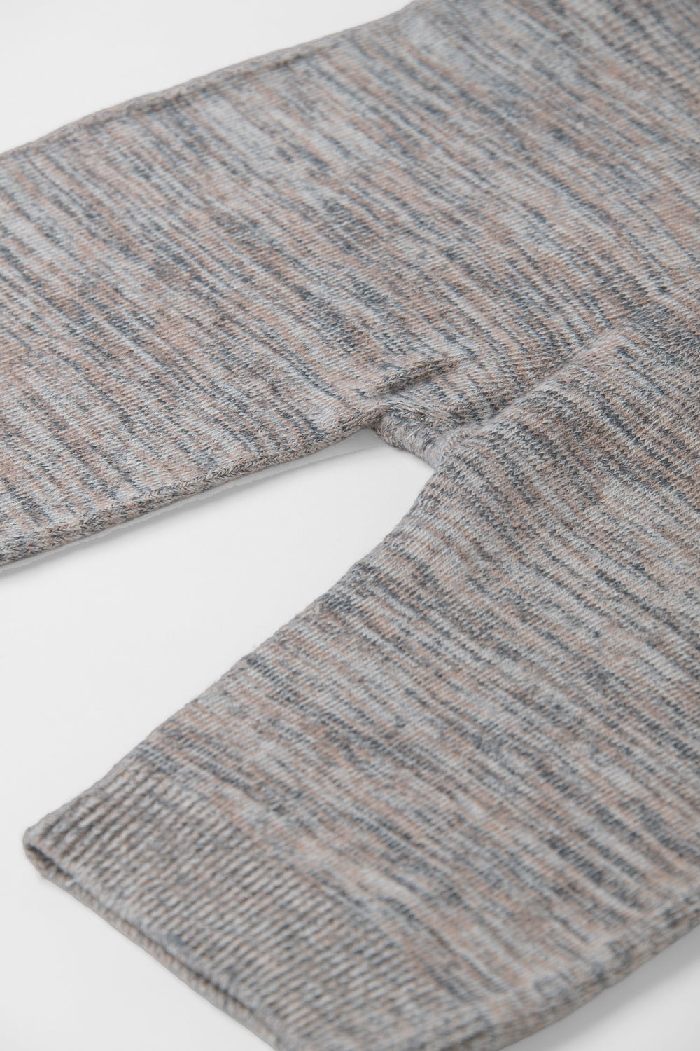 ニットパンツ<br> メランジェ