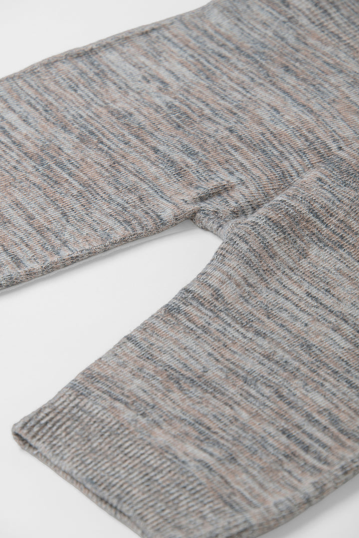 ニットパンツ<br> メランジェ