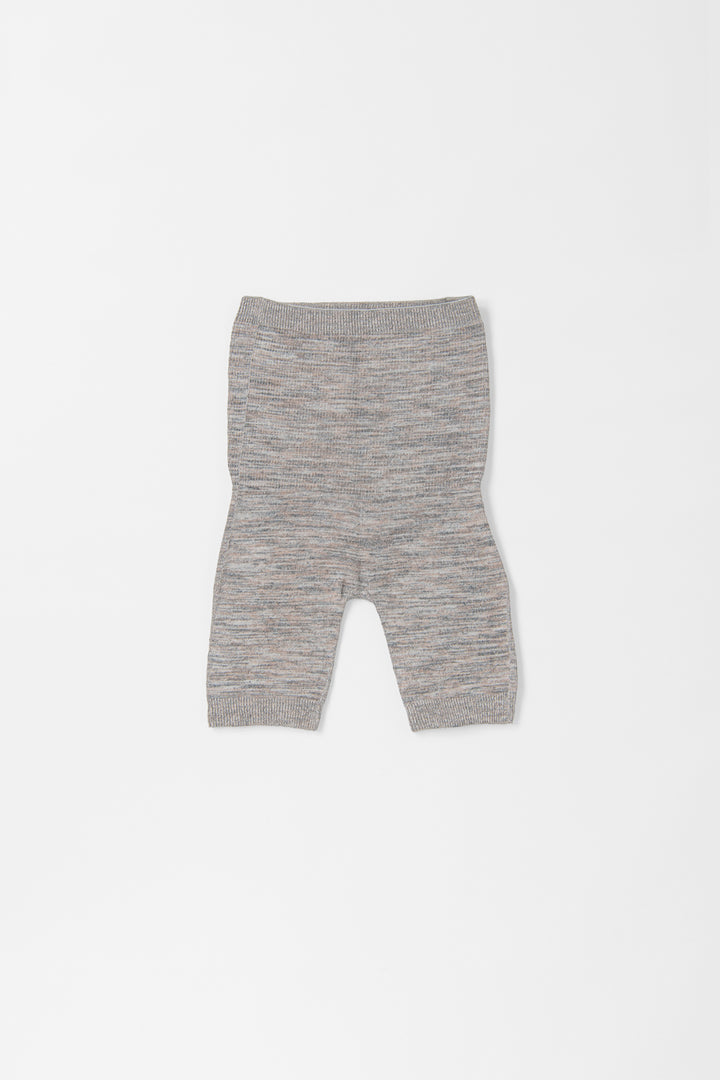 ニットパンツ<br> メランジェ