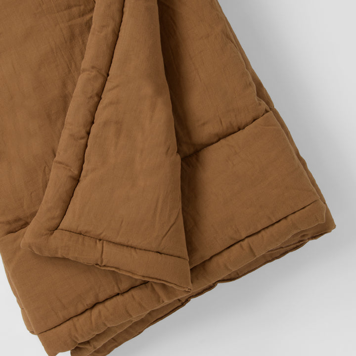 薄綿布団　ブラウン