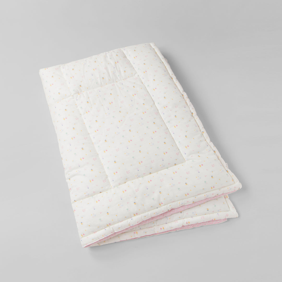 Thin cotton futon Heart cherry 