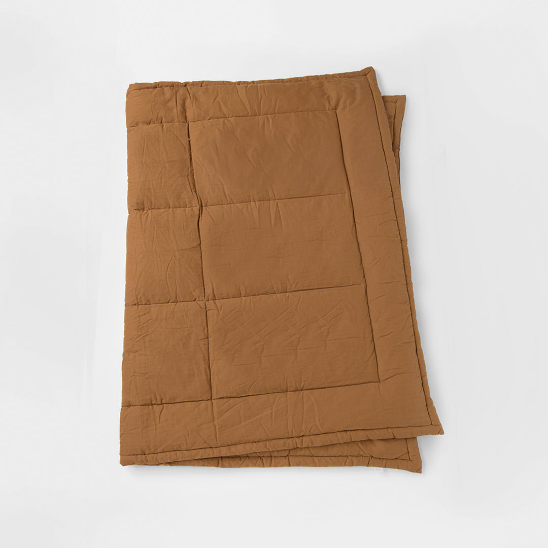 薄綿布団　ブラウン