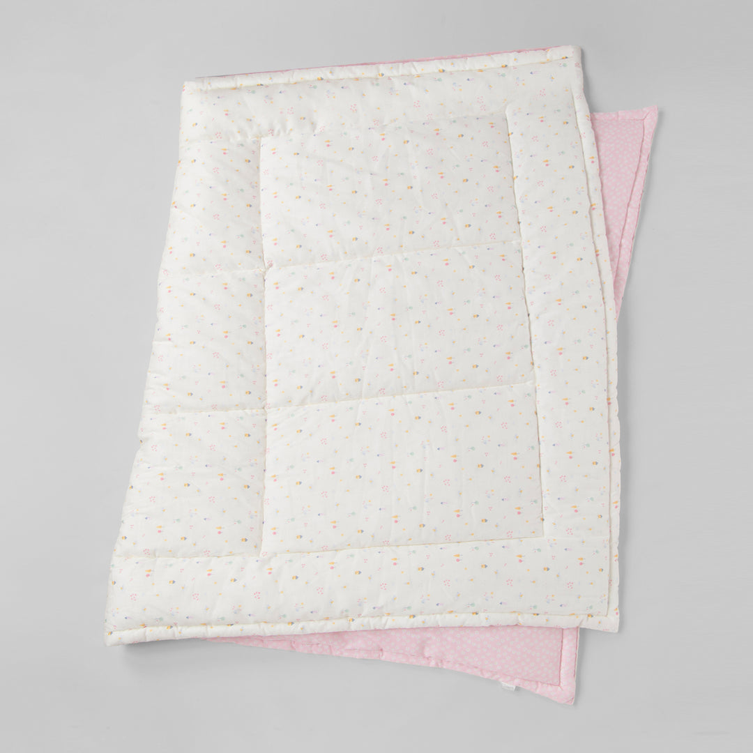 Thin cotton futon Heart cherry 