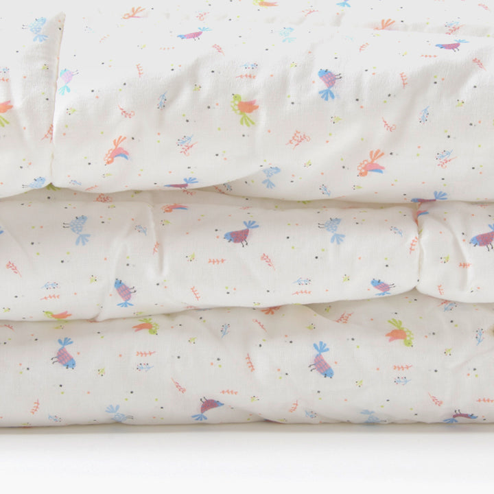 Thin cotton futon Heart cherry 