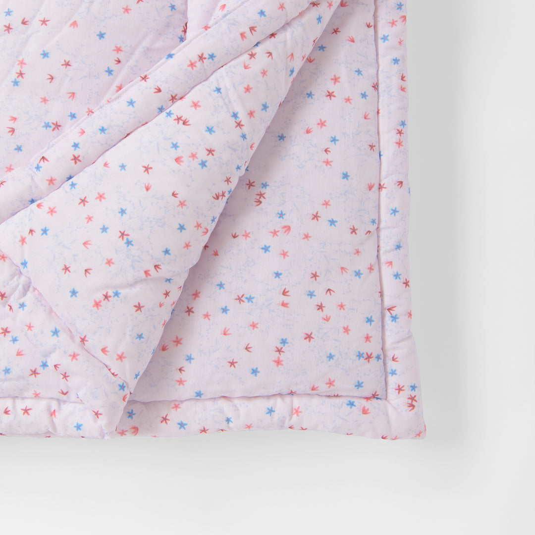 Thin cotton futon Heart cherry 