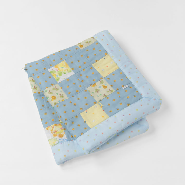 baby cotton duvet patchwork 