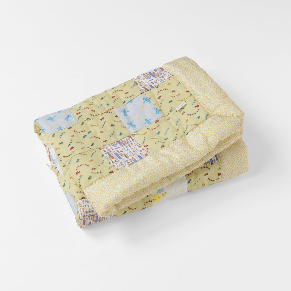 baby cotton duvet patchwork 
