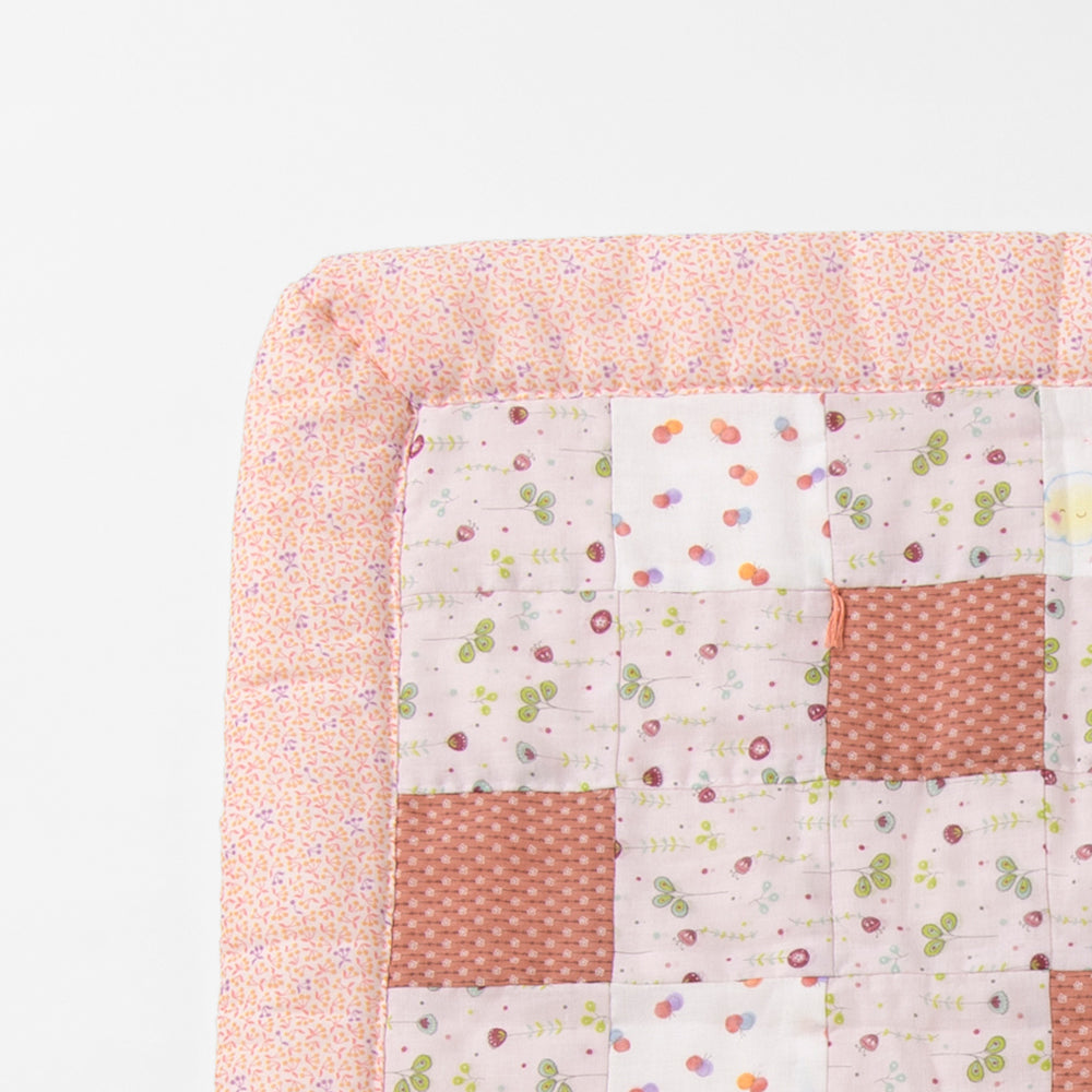 baby cotton duvet patchwork 