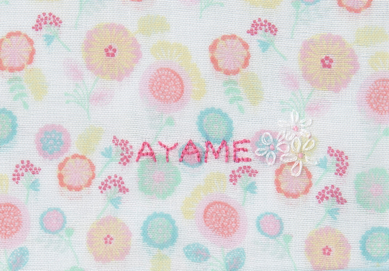 ピージーガーゼ｜有料オプション ワンポイント刺繍 – PG GAUZE