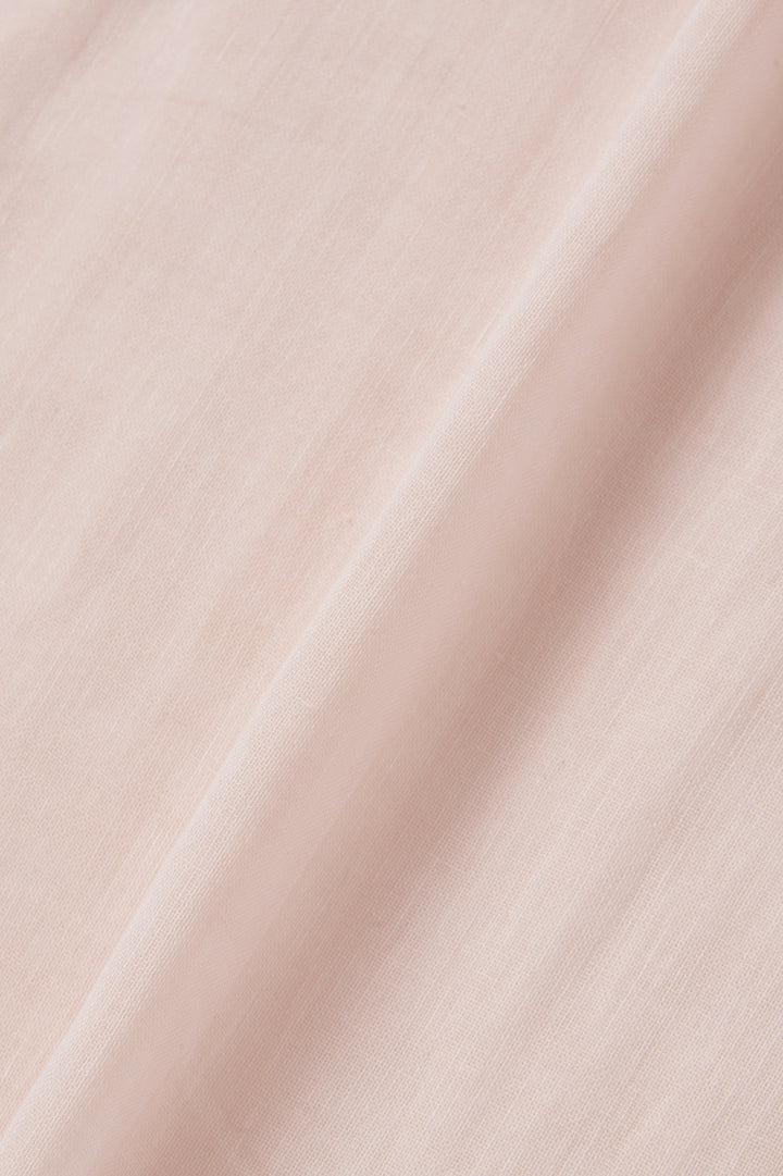 ロングブラウス<br>ベージュピンク