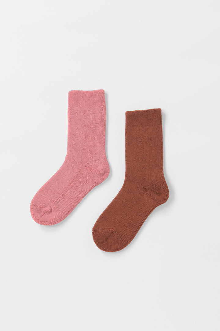 表パイルソックス<br>ブラウン