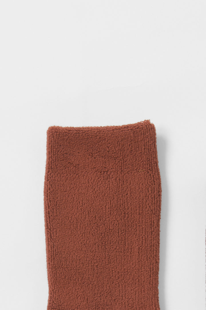 表パイルソックス<br>ブラウン