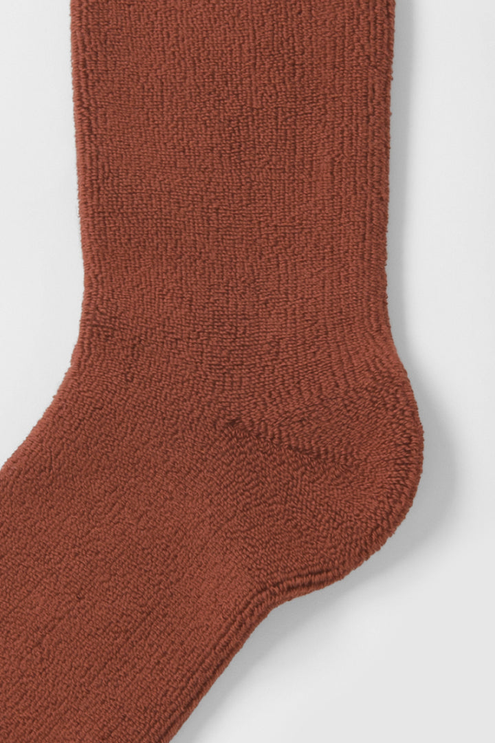 表パイルソックス<br>ブラウン