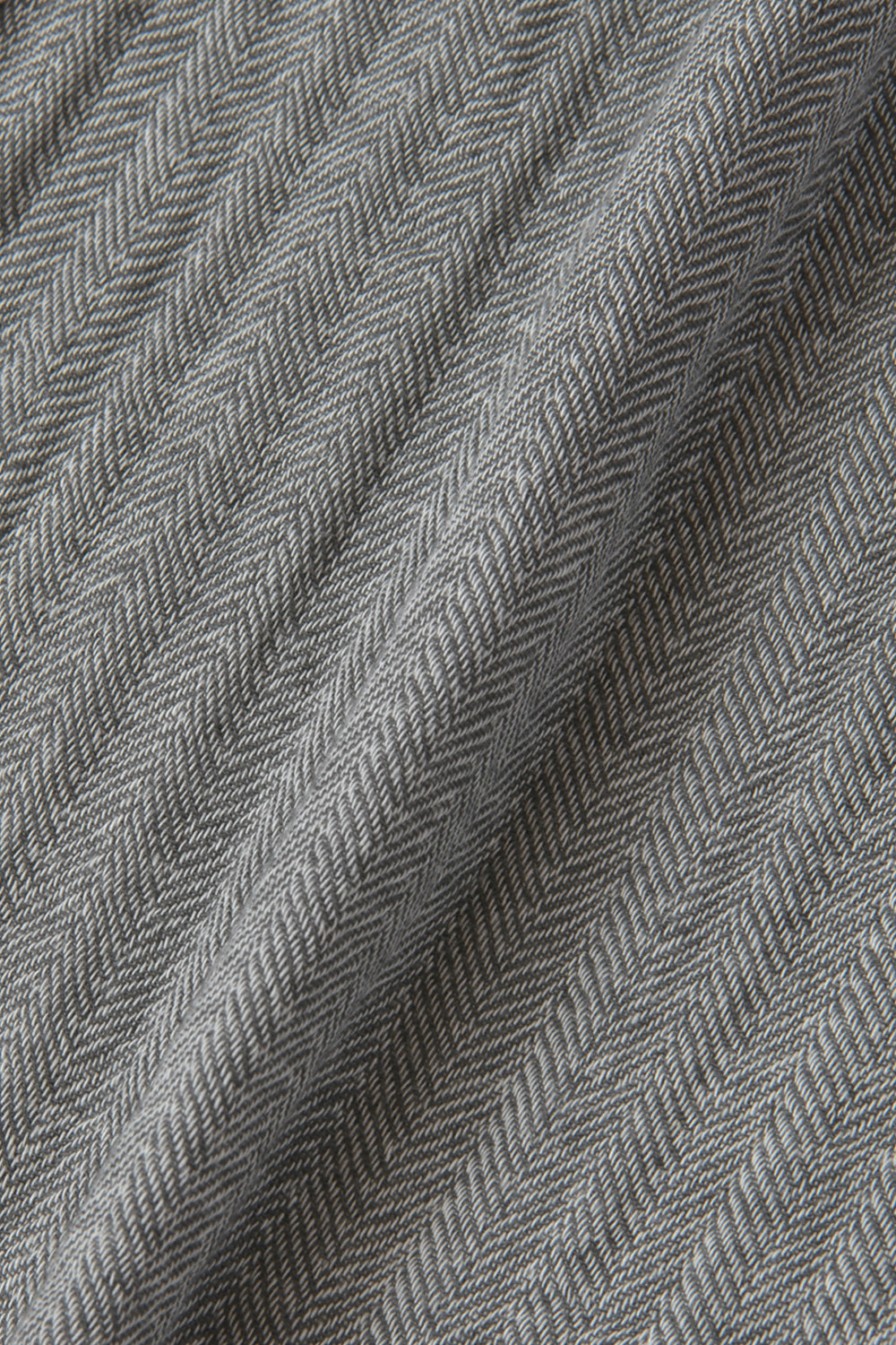 ハイネックベスト<br>ワッフルヘリンボン<br>チャコールグレー