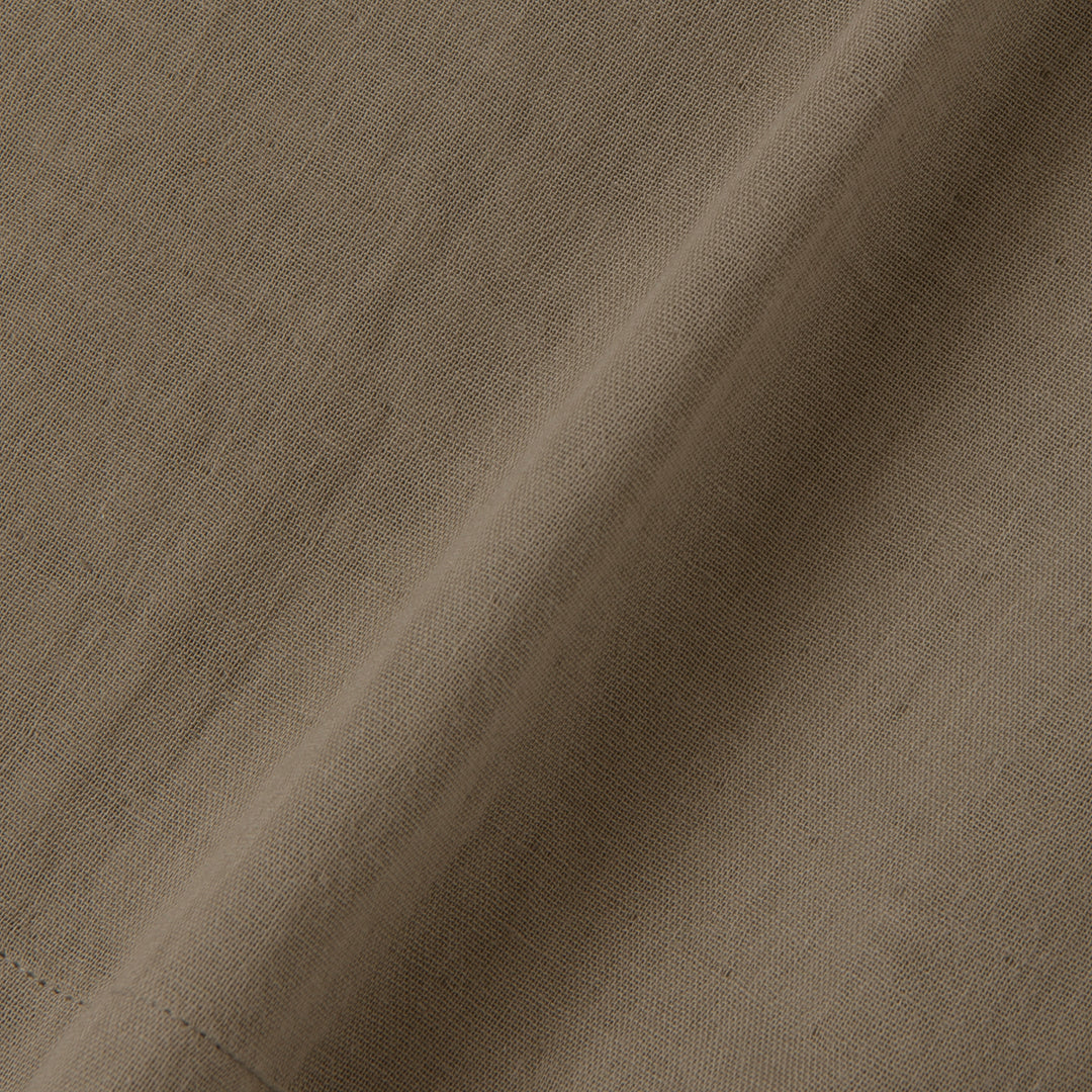 薄綿布団　ブラウングレー