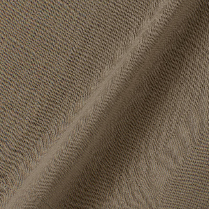 薄綿布団　ブラウングレー