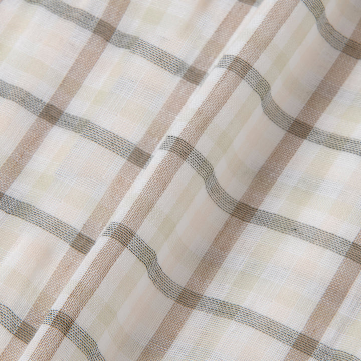 布団カバー＆枕カバー<br>ブラウンチェック