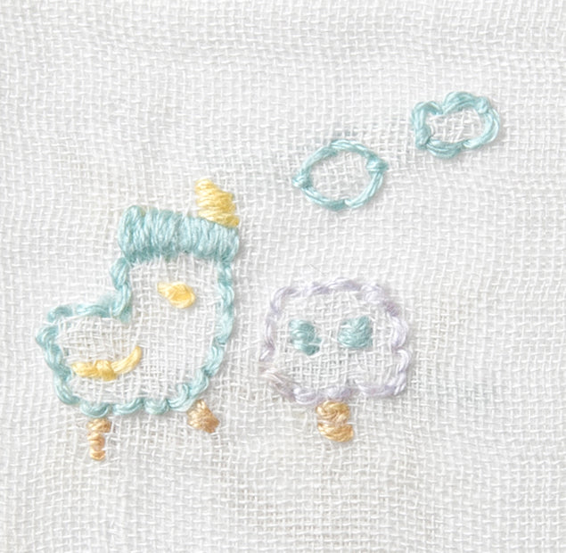 有料オプション　ワンポイント刺繍