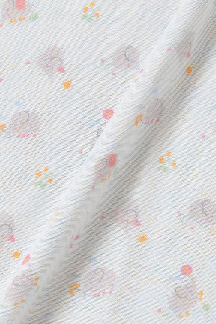 Warm gauze pajamas ladies floret 